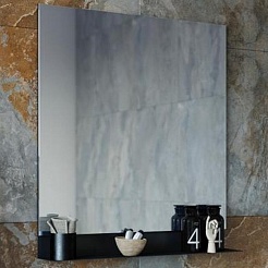 Sanflor Мебель для ванной Тайлер 70 черная – фотография-9